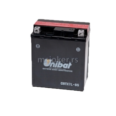 Akumulator UNIBAT 12V 6Ah d gel CBTX7L-BS desni plus (114x71x131) 85A