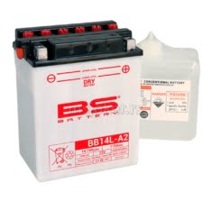 Akumulator BS 12V 14Ah sa kiselinom BB14L-A2 desni plus (134x89x166)